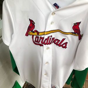 St. Louis Cardinals jersey Eckstein World Series